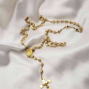 Chaplet With White Beads